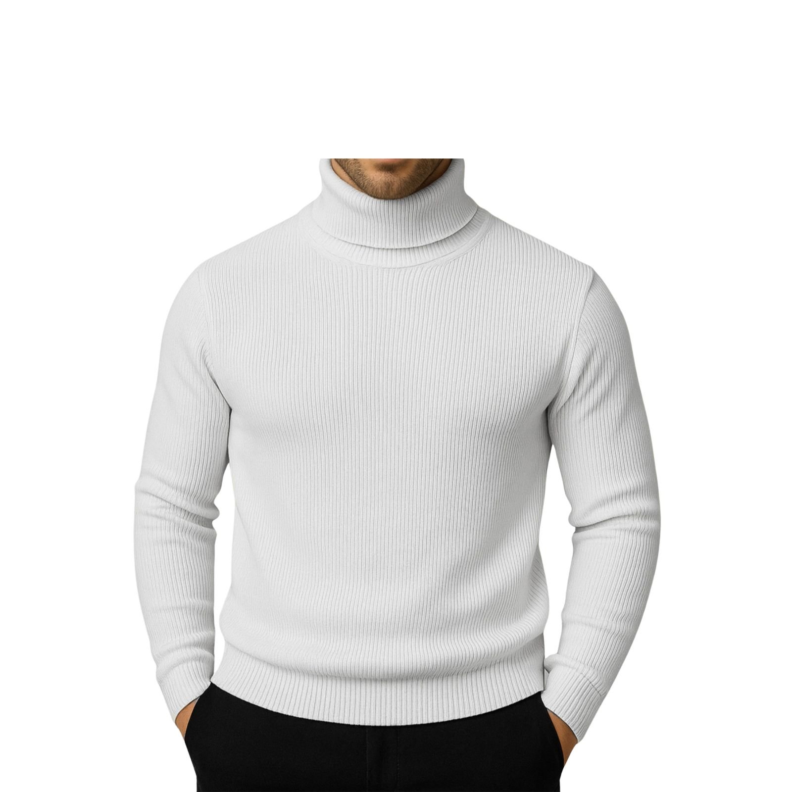 WhatsApp Image 2025-12-20 at 11.15.00 PM (2) Premium Turtle Neck (White) - Image 1